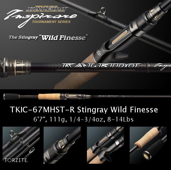 KALEIDO INSPIRARE TKIC-67MHST-R Stingray Wild Finesse Tournament KALEIDO INSPIRARE TKIC-67MHST-R Stingray Wild Finesse Tournament